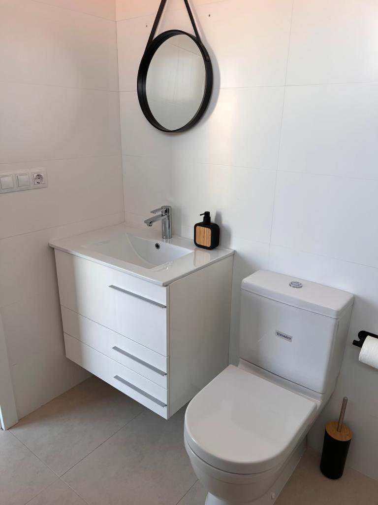 Apartamento Paz Con Terraza Y Vistas Al Mar Oliva Exteriör bild