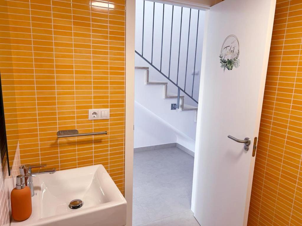 Apartamento Paz Con Terraza Y Vistas Al Mar Oliva Exteriör bild